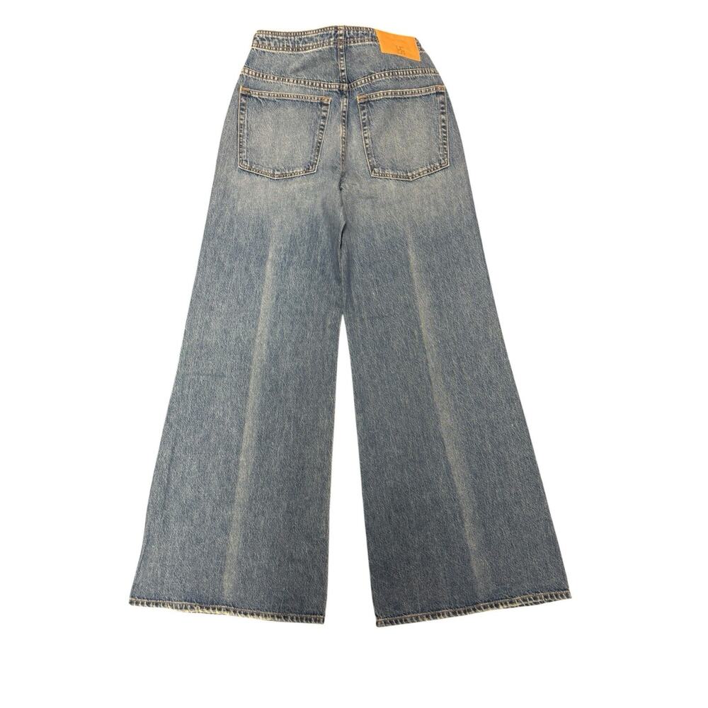 NWT Ulla Johnson Bianca Wide Leg Jeans Danube Wash High Rise Size 26 - Picture 9 of 12